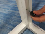 Secure with turning knob